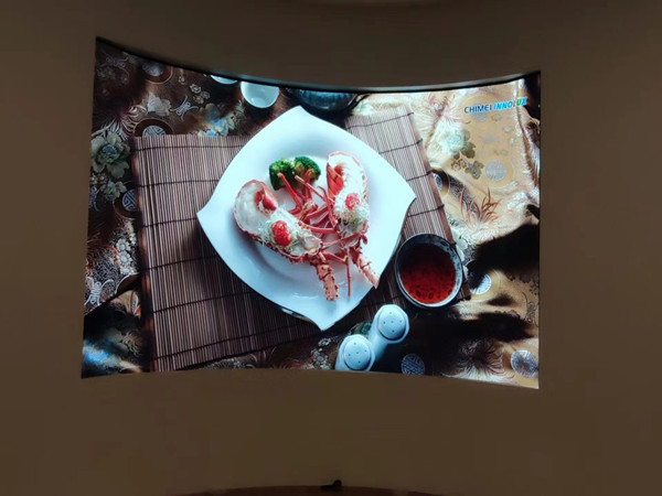 廊坊市室内P2.5弧形LED屏
